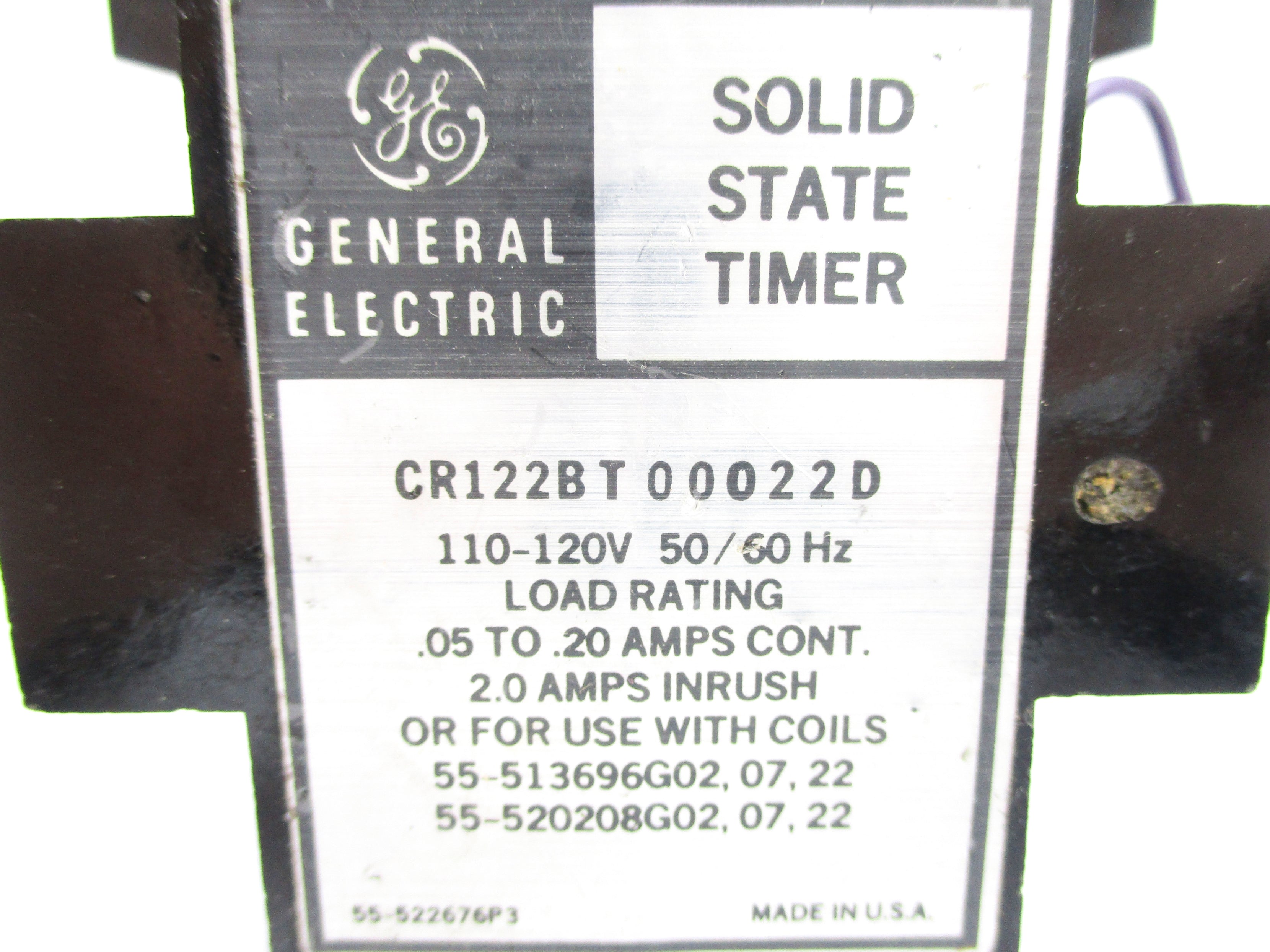 GENERAL ELECTRIC CR122BT00022D NSNP