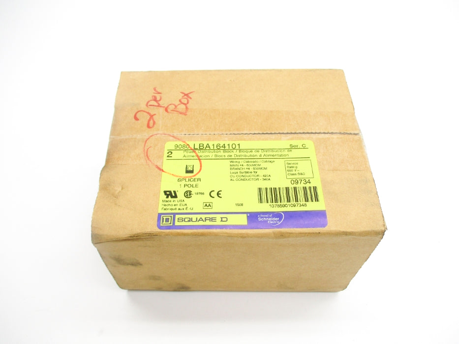 SQUARE D 9080LBA164101 SER. C (PKG OF 2) NSFS