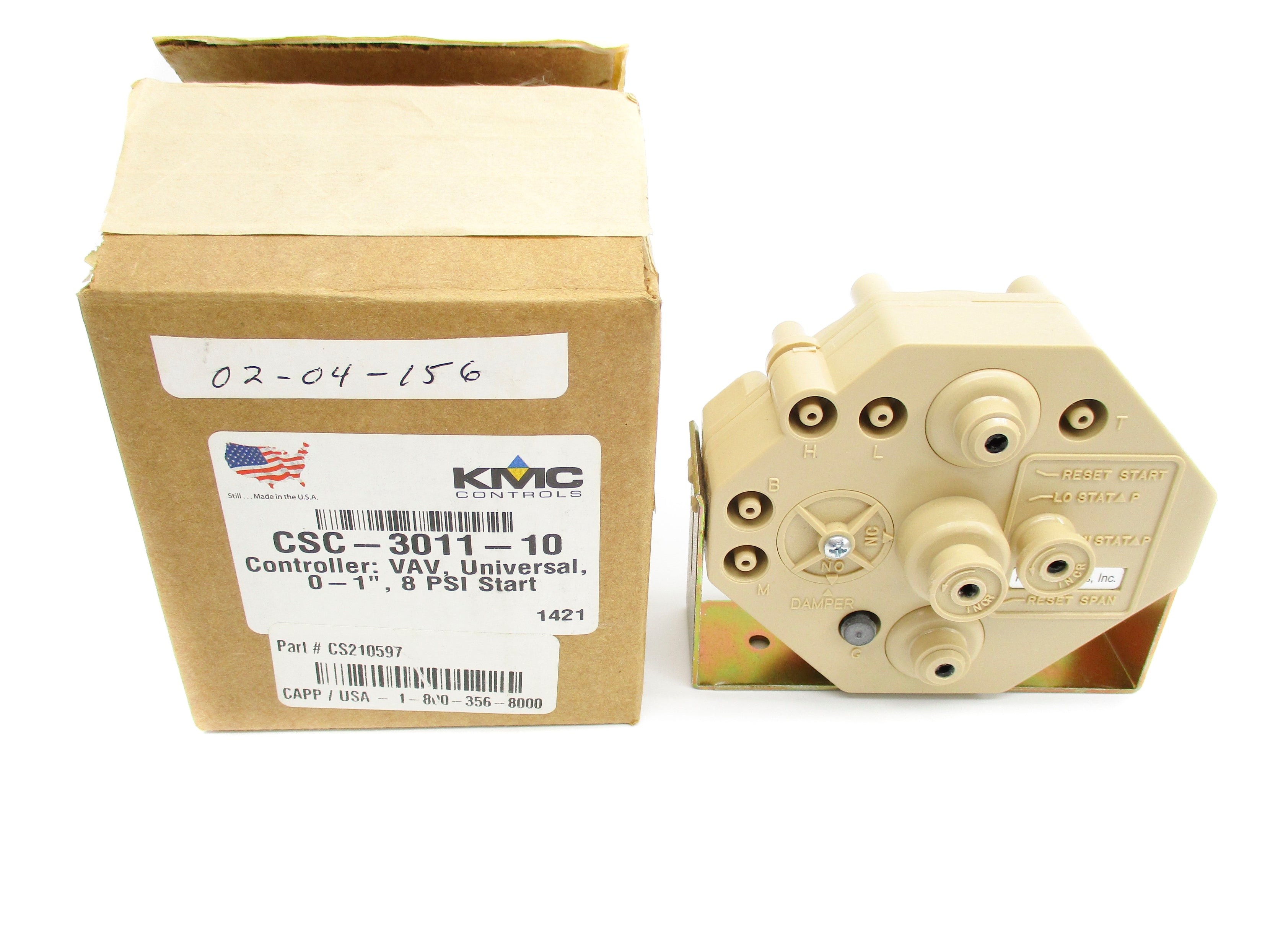 KMC CONTROLS CSC-3011-10 8PSI NSMP