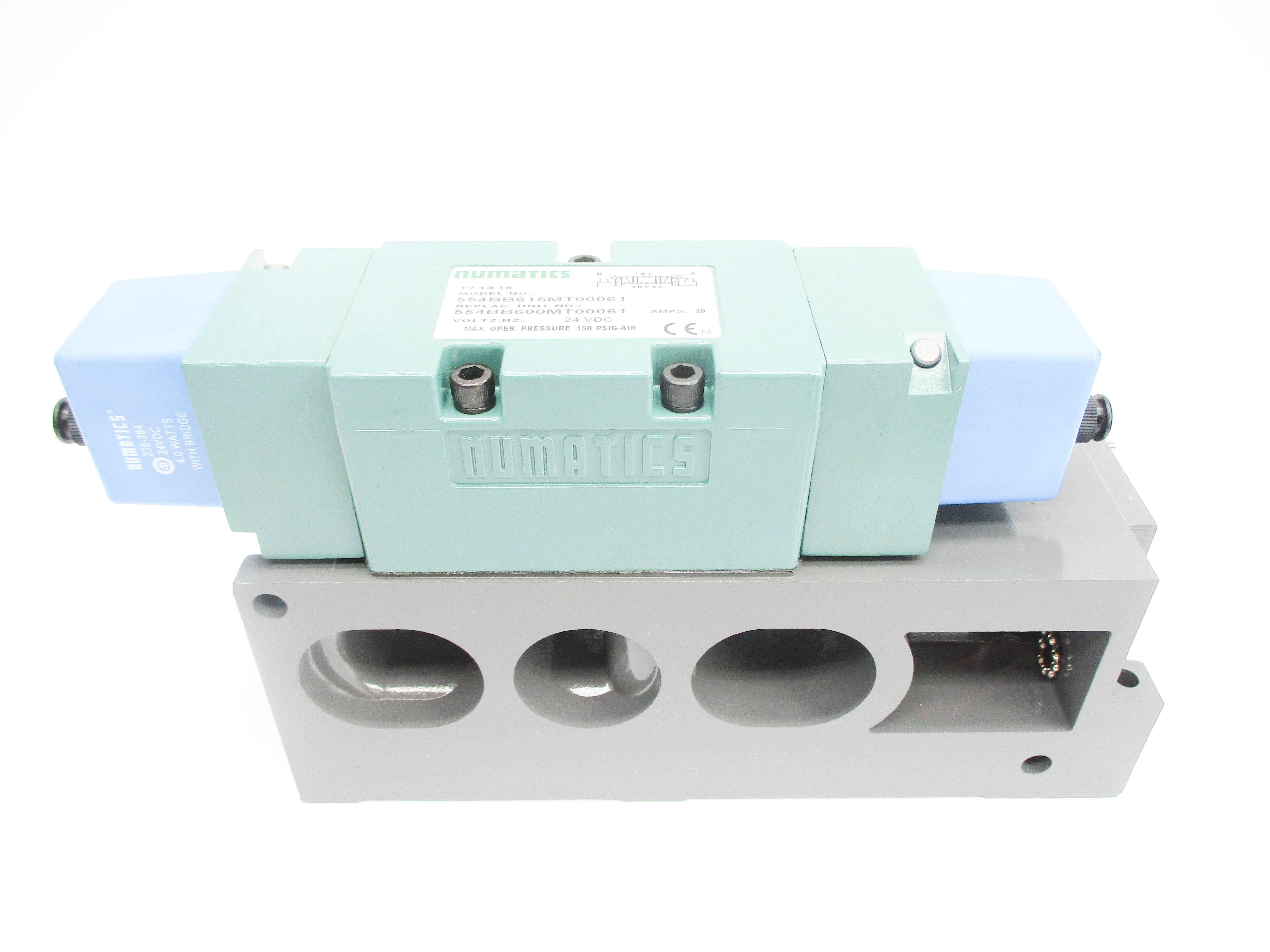 NUMATICS 554BB615MT00061 150PSIG 24VDC NSNP