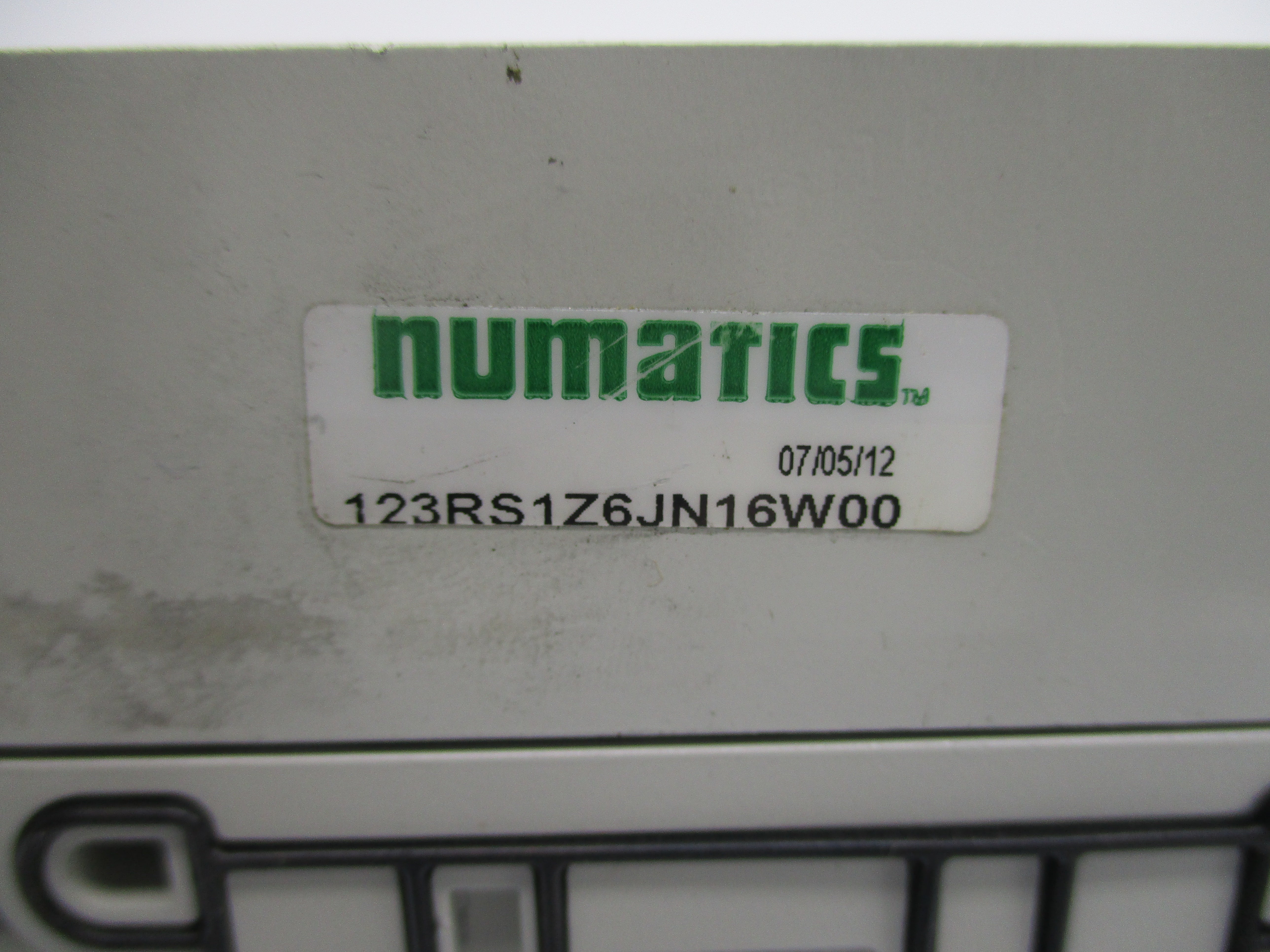 NUMATICS 123RS1Z6JN16W00 10-30PSI NSNP