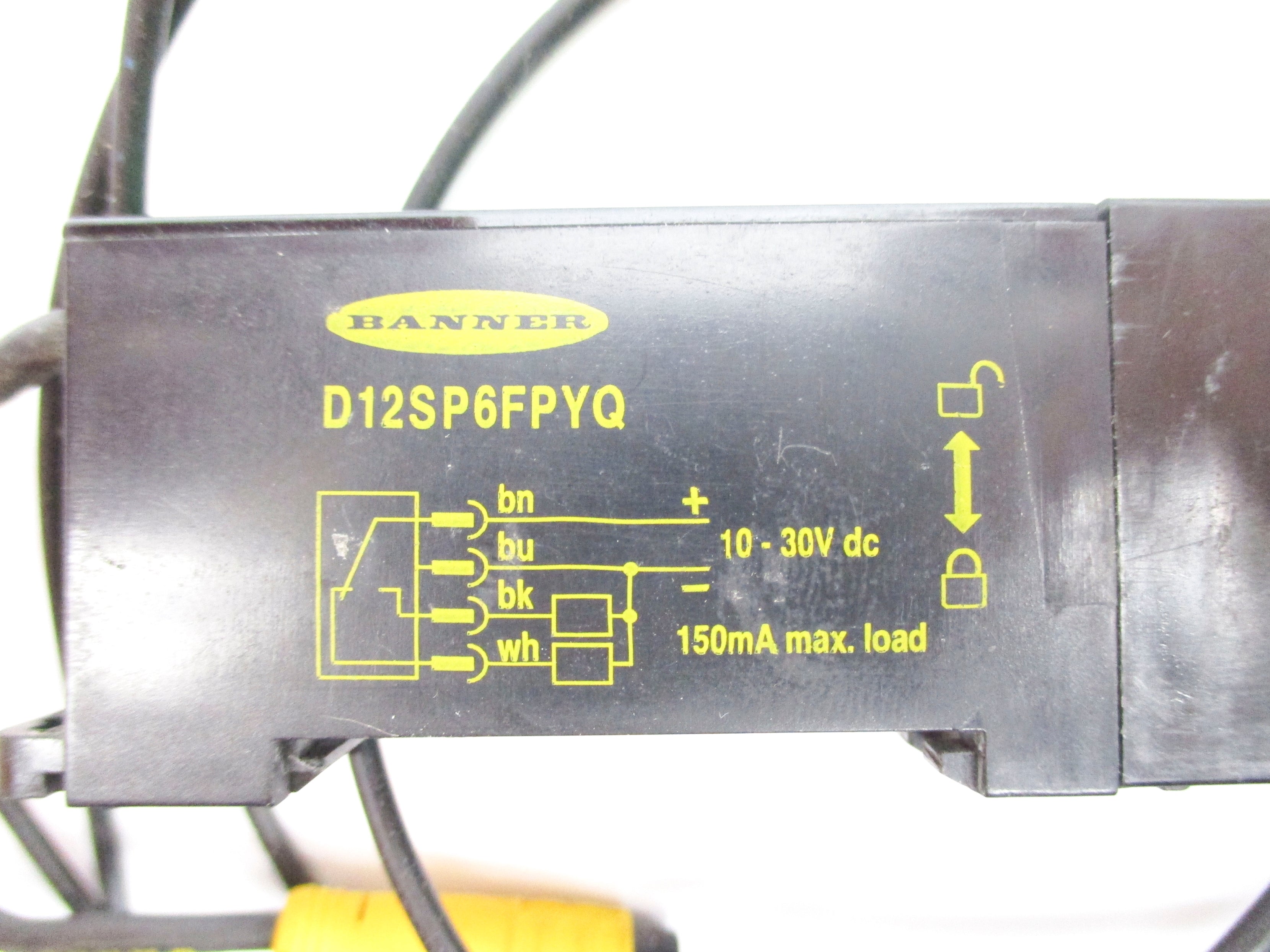 BANNER ENGINEERING D12SP6FPYQ NSNP