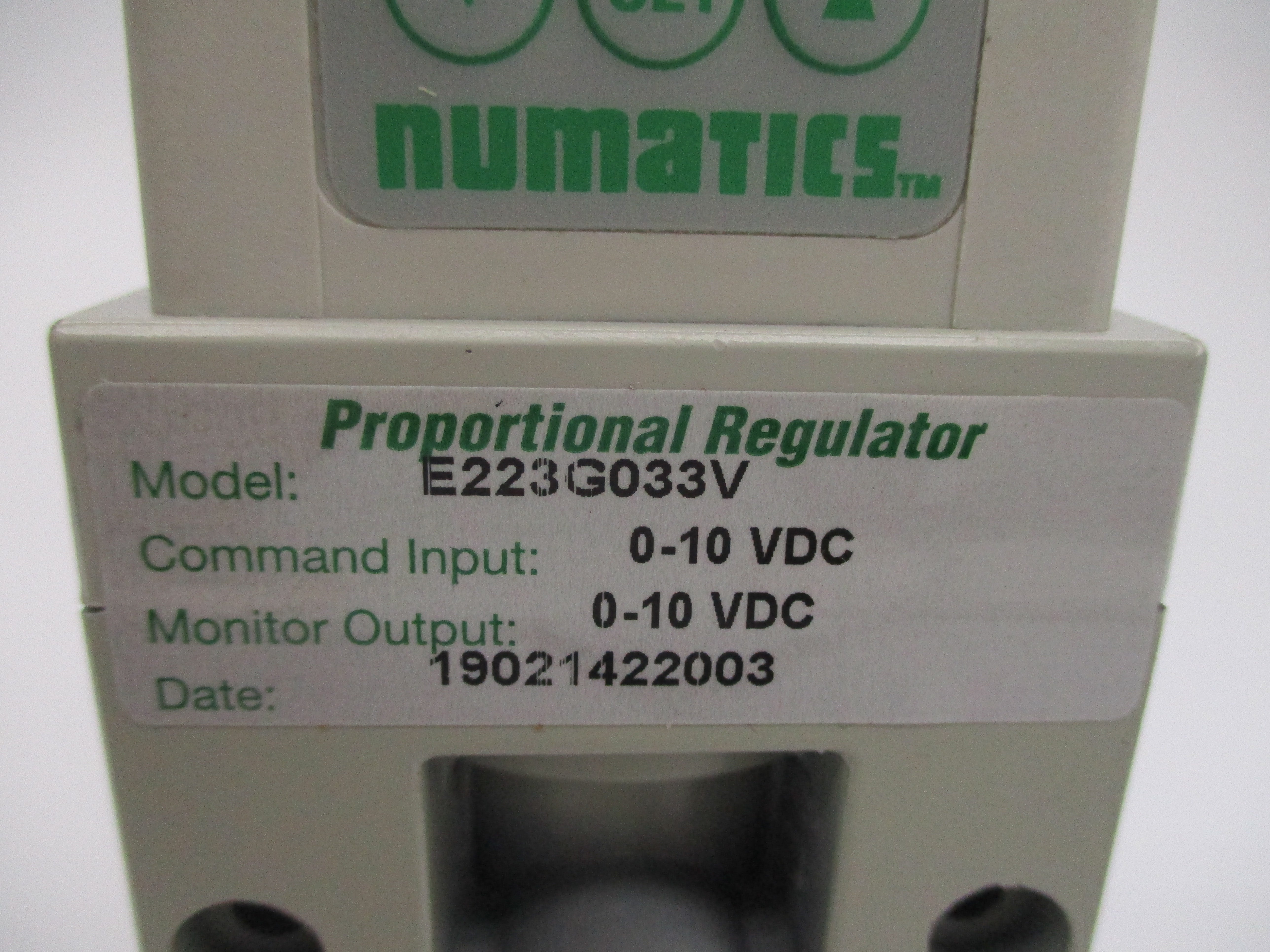 NUMATICS E223G033V 0-10VDC NSNP