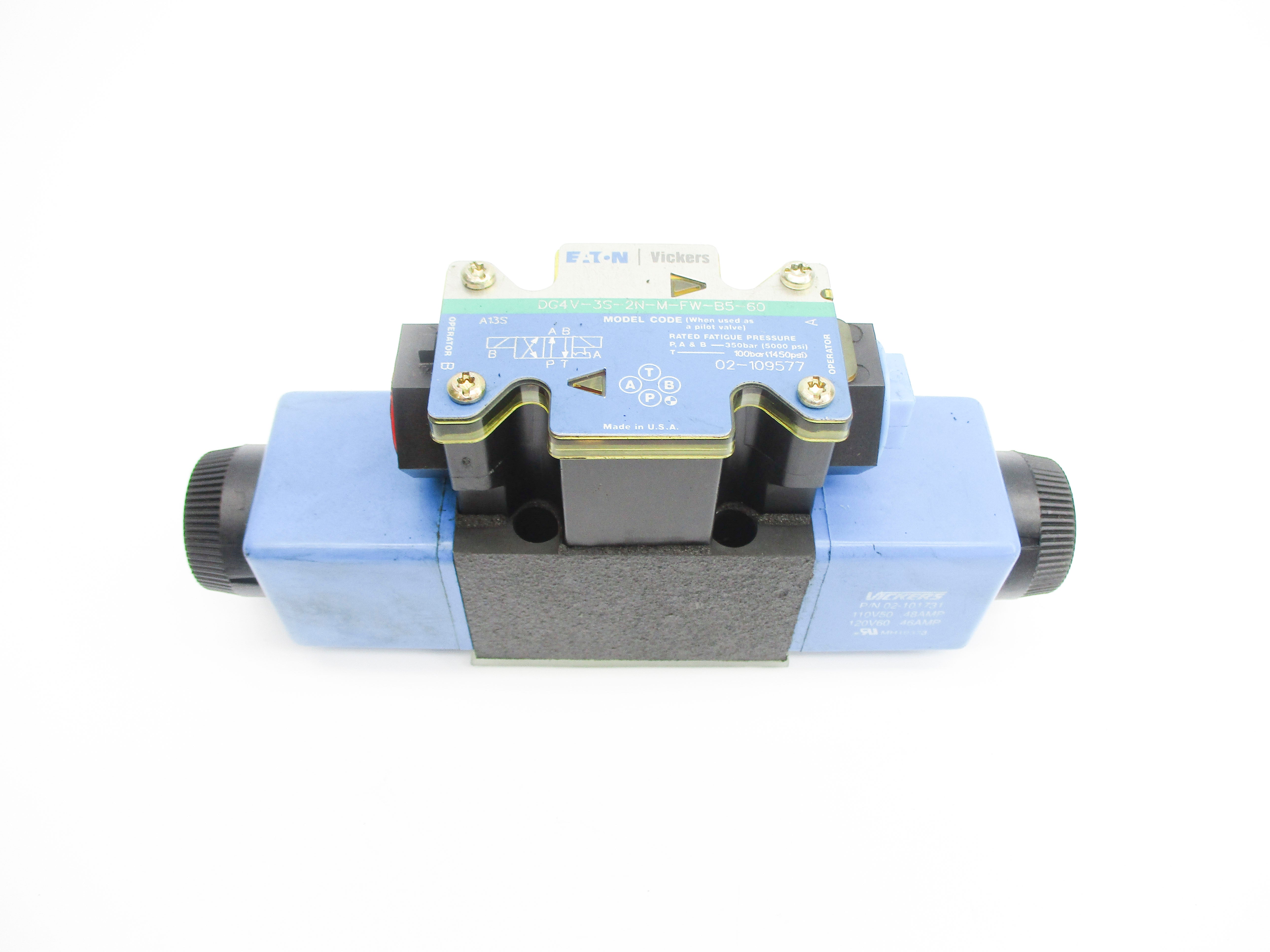 EATON DG4V3S2NMFWB560 02-109577 5000PSI 110/120V (AS PICTURED) NSNP