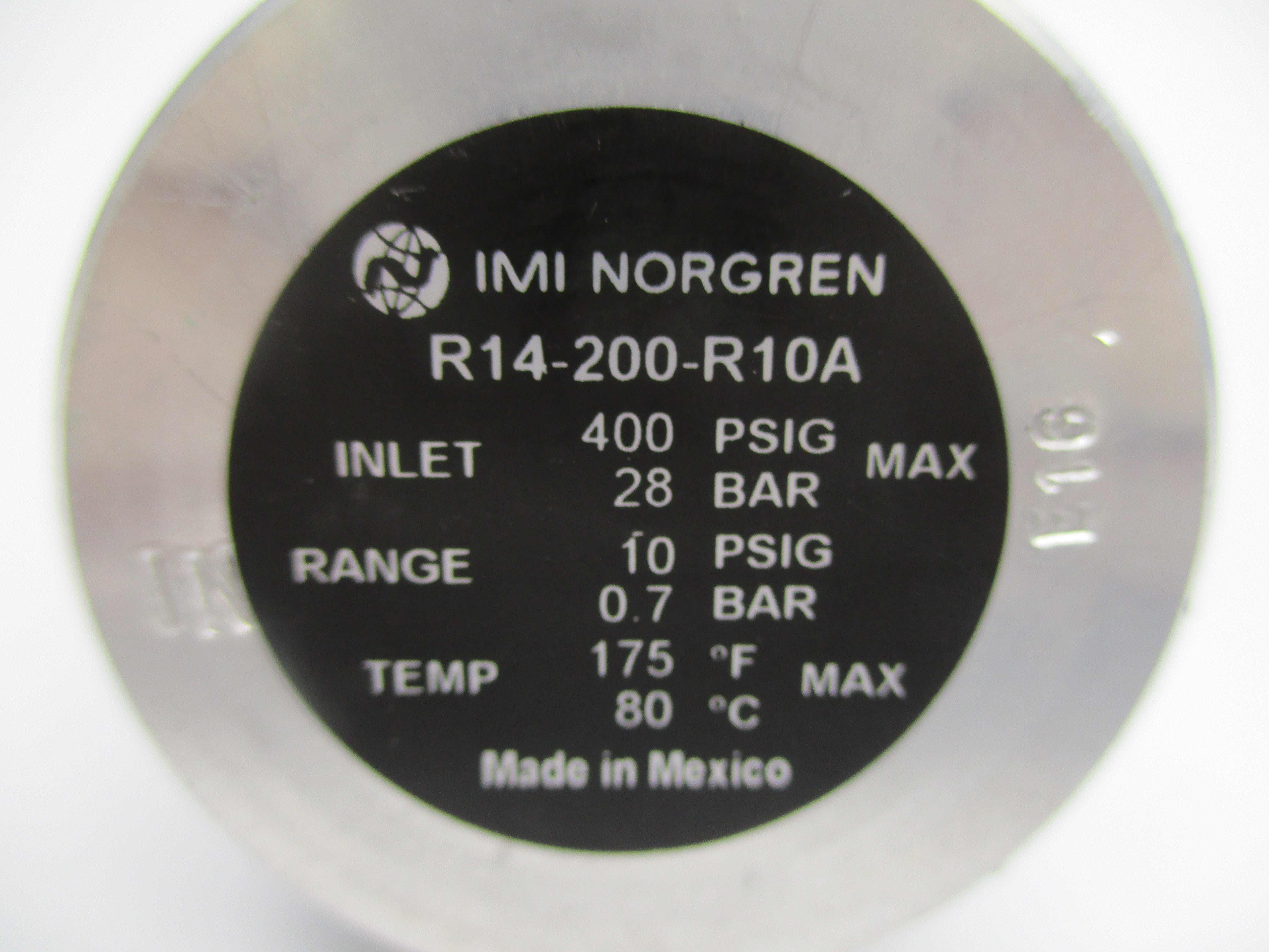 NORGREN R14-200-R10A 400PSIG NSNP