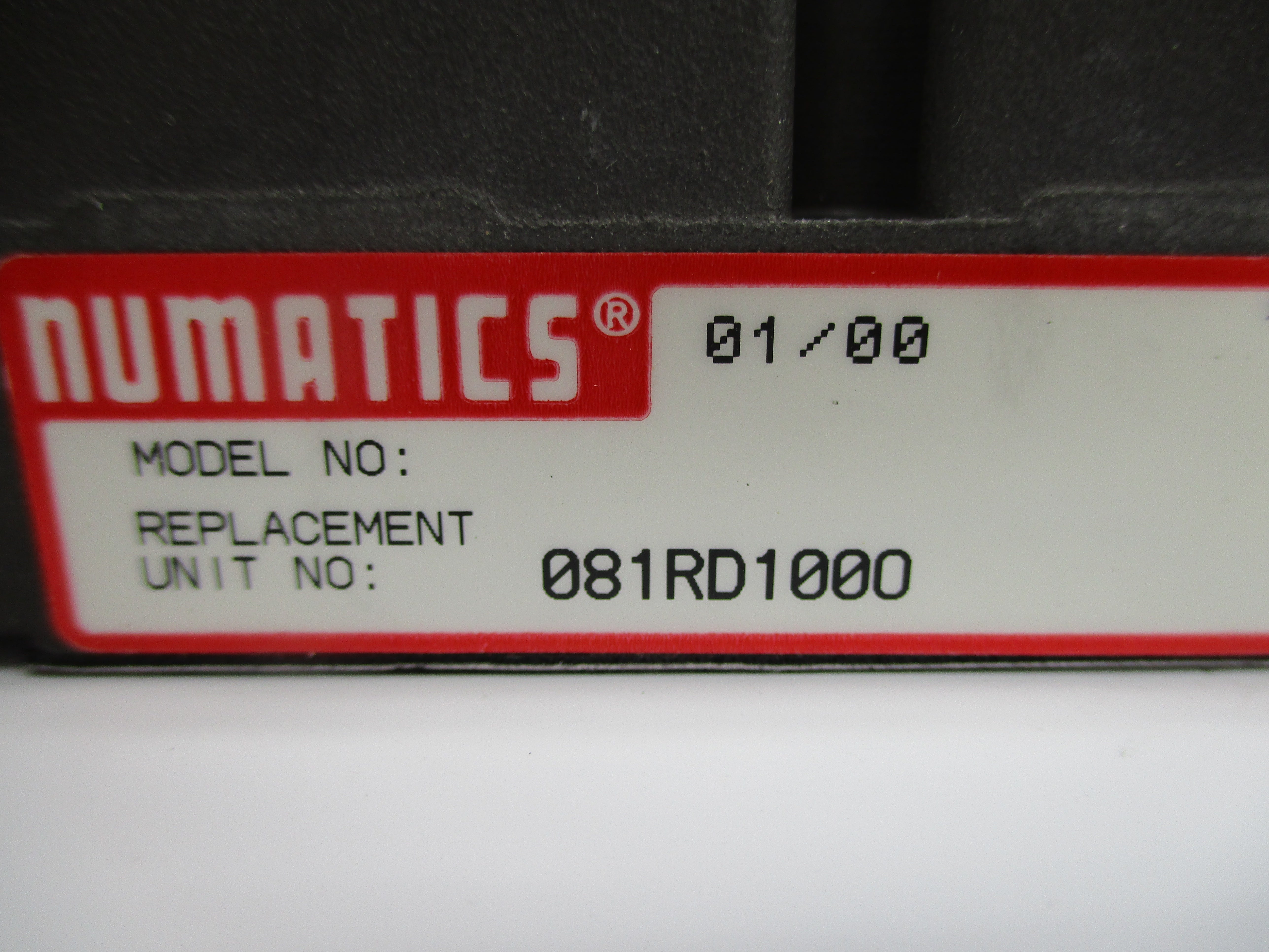 NUMATICS 081RD100O NSNP