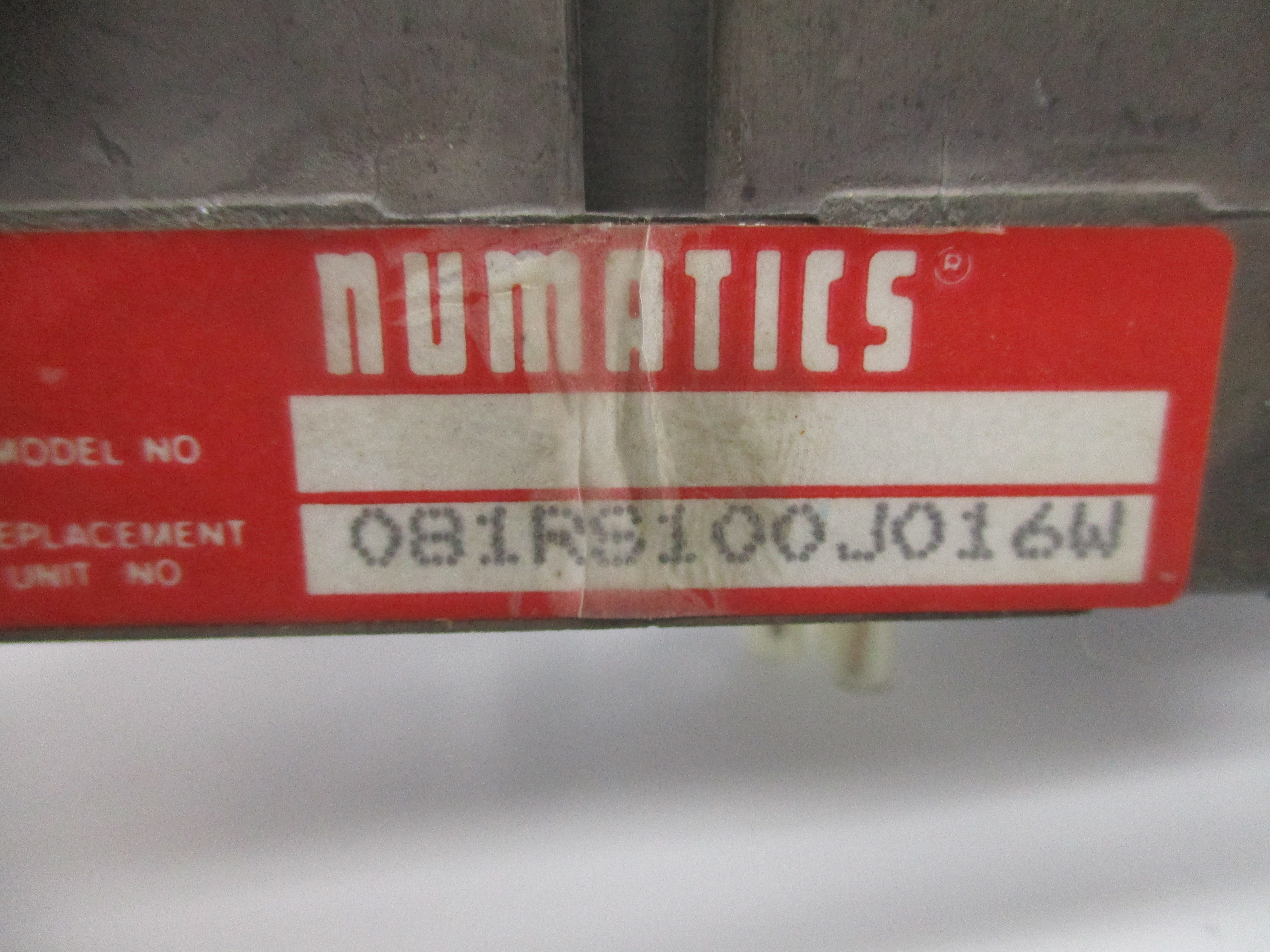 NUMATICS 081RS100J016W NSNP