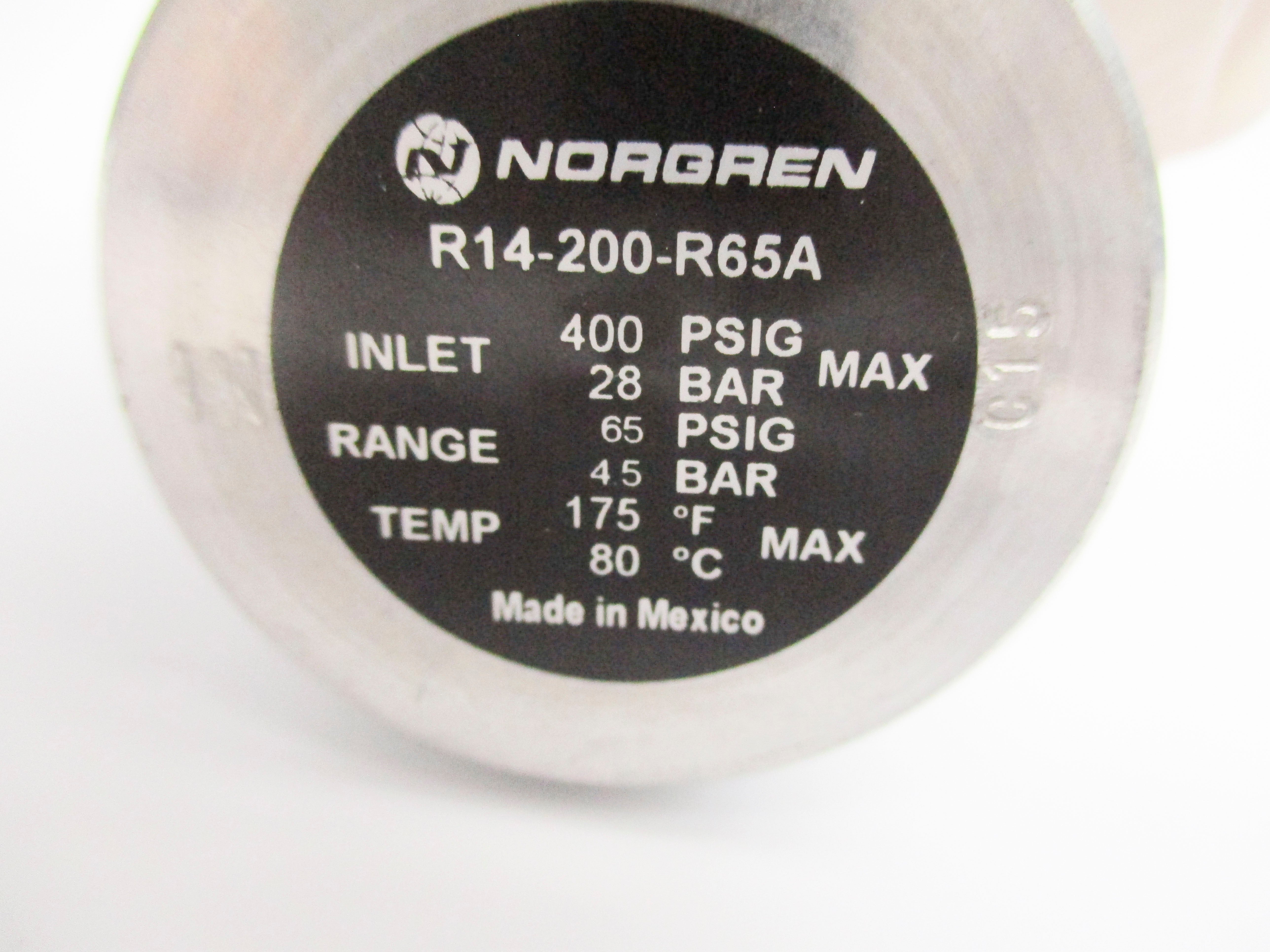 NORGREN R14-200-R65A 400PSIG NSNP