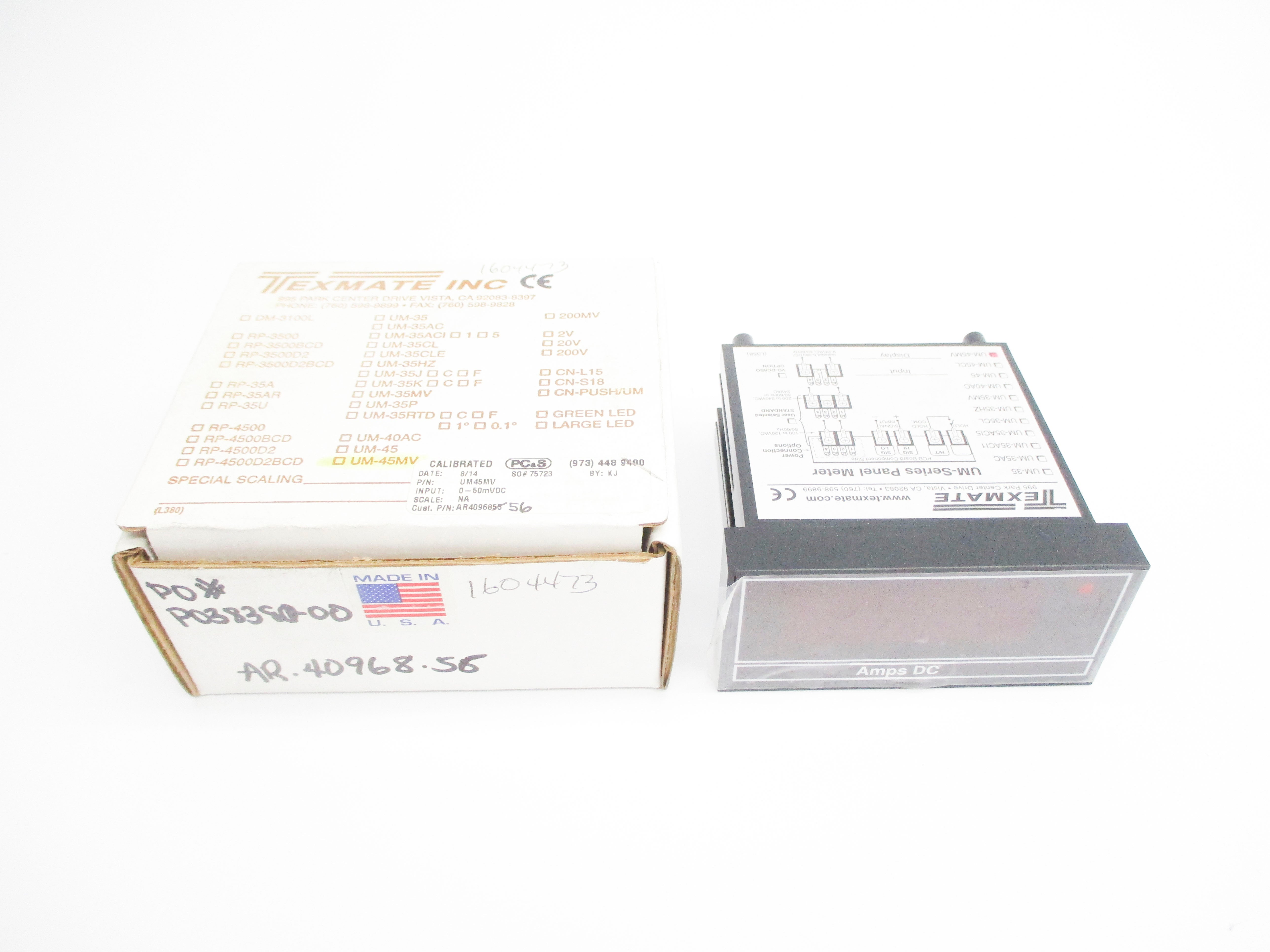 TEXMATE UM-45MV NSMP