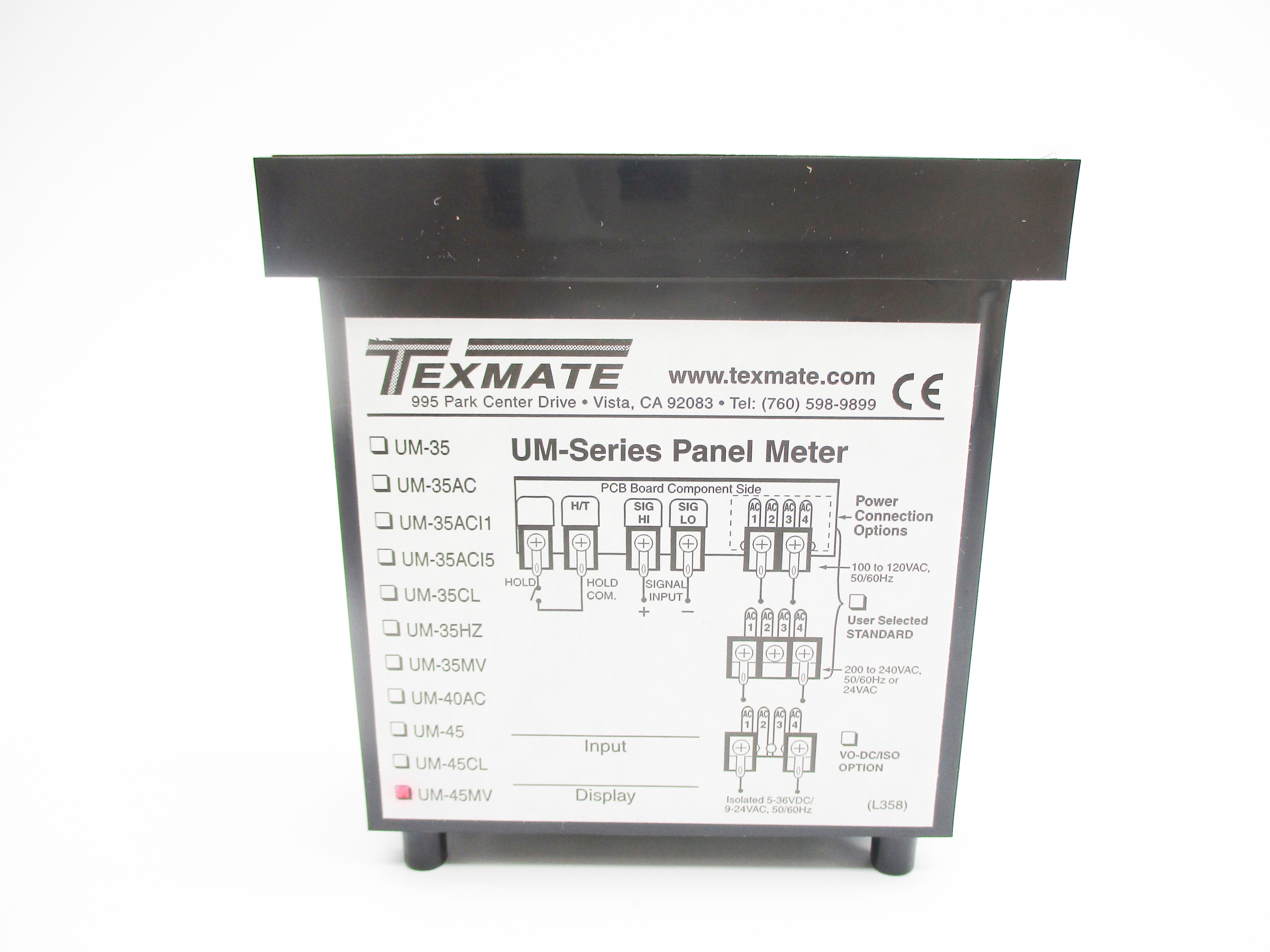 TEXMATE UM-45MV NSMP