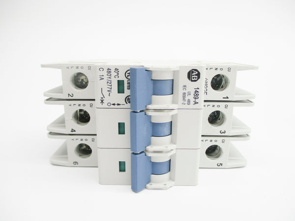 ALLEN BRADLEY 1489-A3C010 SER. A 1A 277VAC NSMP
