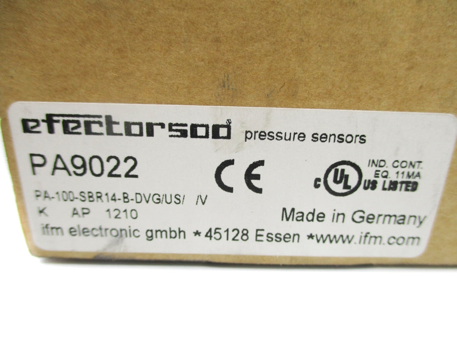 IFM EFECTOR PA-100-SBR14-B-DVG/US/V PA9022 NSMP