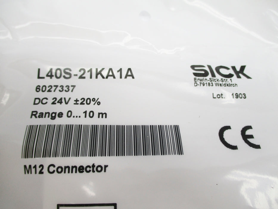 SICK L40S-21KA1A 6027337 NSMP