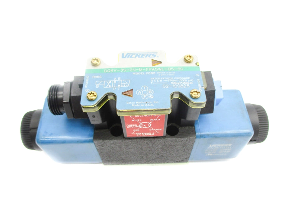 VICKERS DG4V3S2NMFPA5WLB560 02-109825 1450-5000PSI 110/120V (AS PICTURED) NSNP