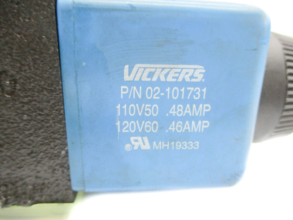 VICKERS DG4V3S2NMFPA5WLB560 02-109825 1450-5000PSI 110/120V (AS PICTURED) NSNP