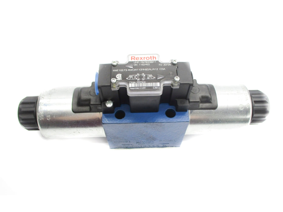 REXROTH 4WE10E73-40/CW110RN9DAL/A12 R978009911 4600PSI 96VDC NSNP