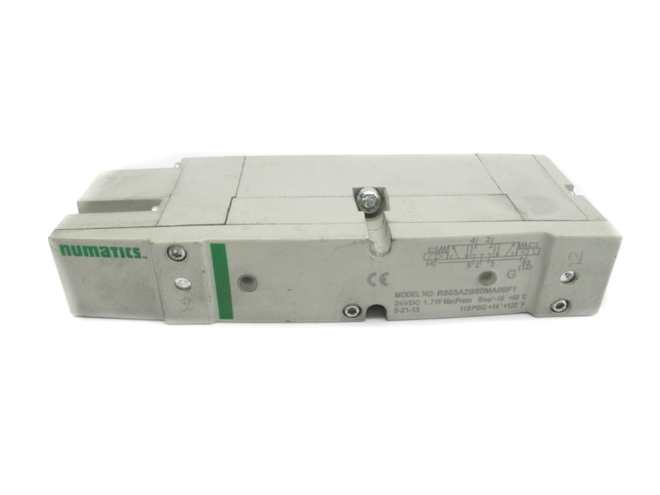 NUMATICS R503A2B60MA00F1 115PSIG 24VDC UNMP