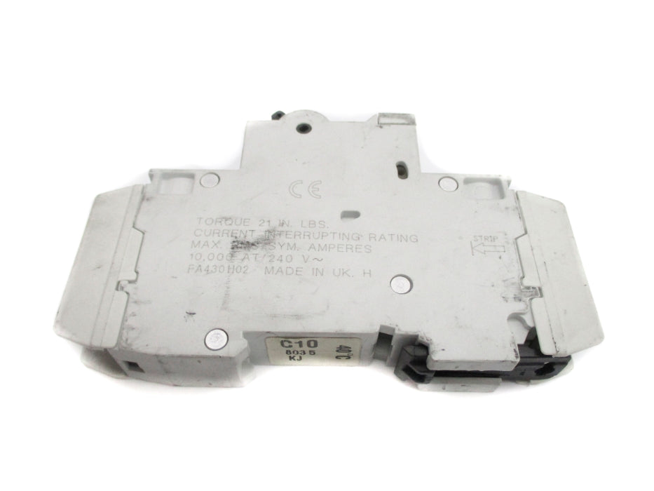 CUTLER HAMMER WMTC1010 10A 240V UNMP