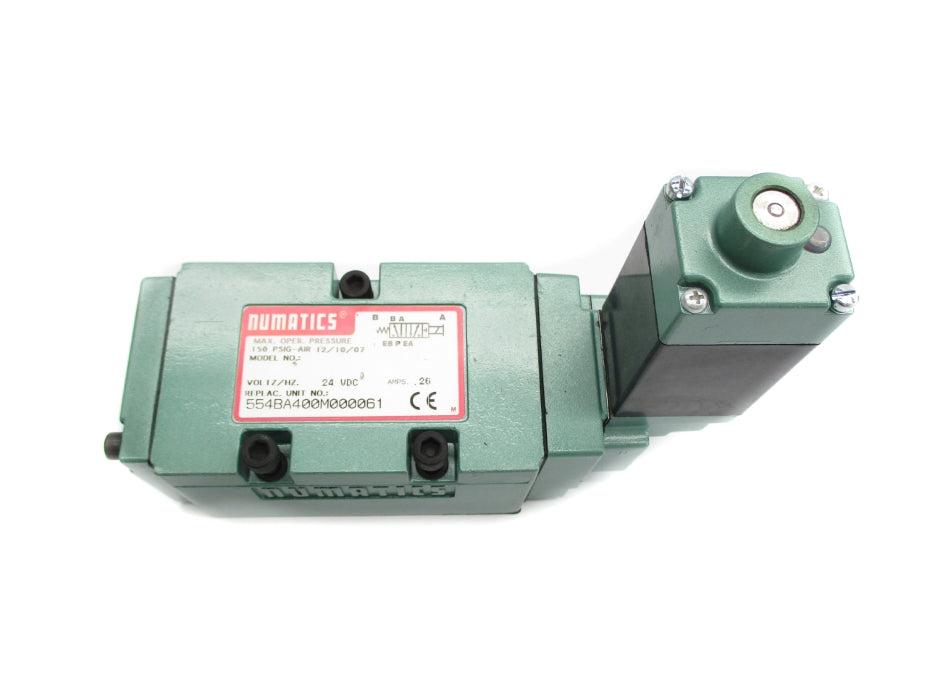 NUMATICS 554BA400M000061 150PSIG 24VDC NSNP