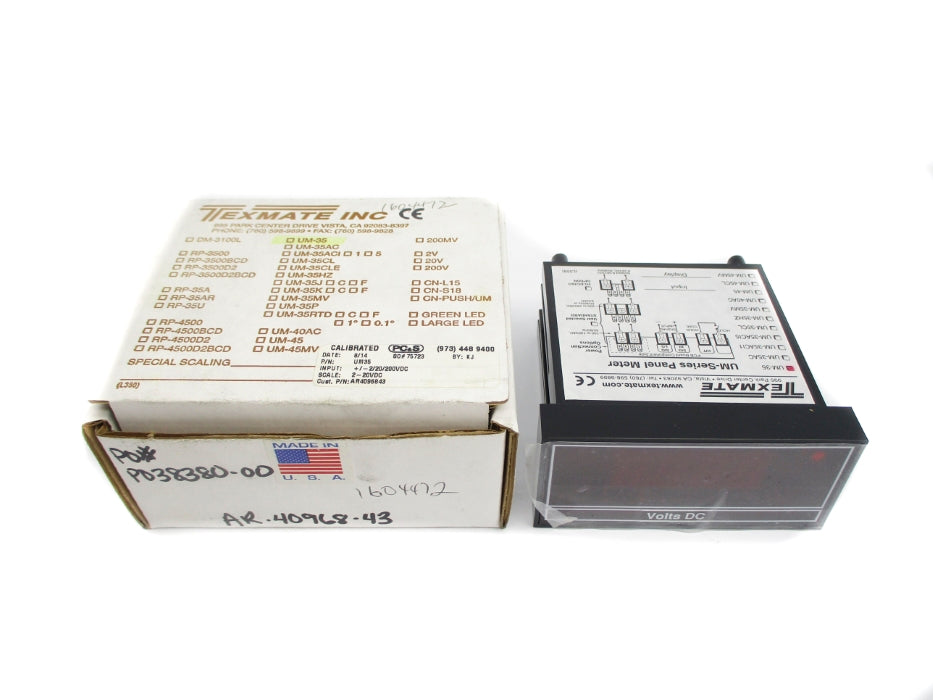 TEXMATE UM-35 NSMP