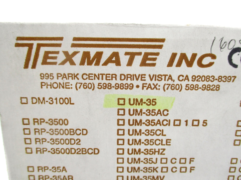TEXMATE UM-35 NSMP