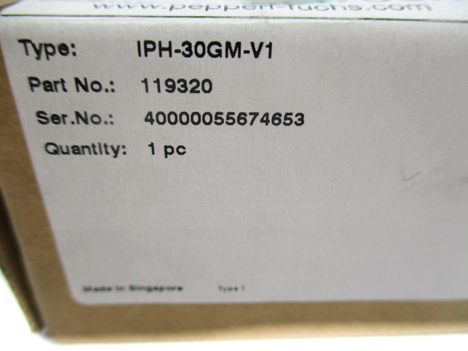 PEPPERL+FUCHS IPH-30GM-V1 119320 NSMP