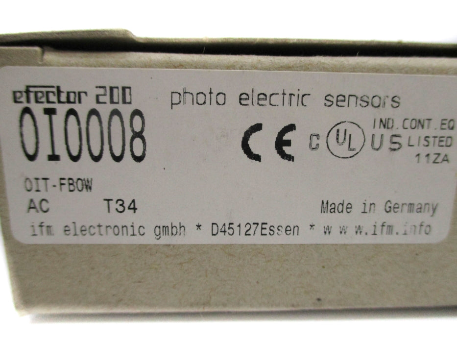IFM EFECTOR OIT-FBOW OI0008 NSMP
