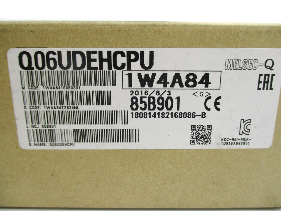 MITSUBISHI Q06UDEHCPU 5VDC 0.49A NSMP