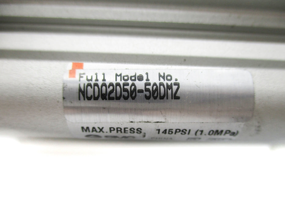 SMC NCDQ2D50-50DMZ 145PSI NSNP