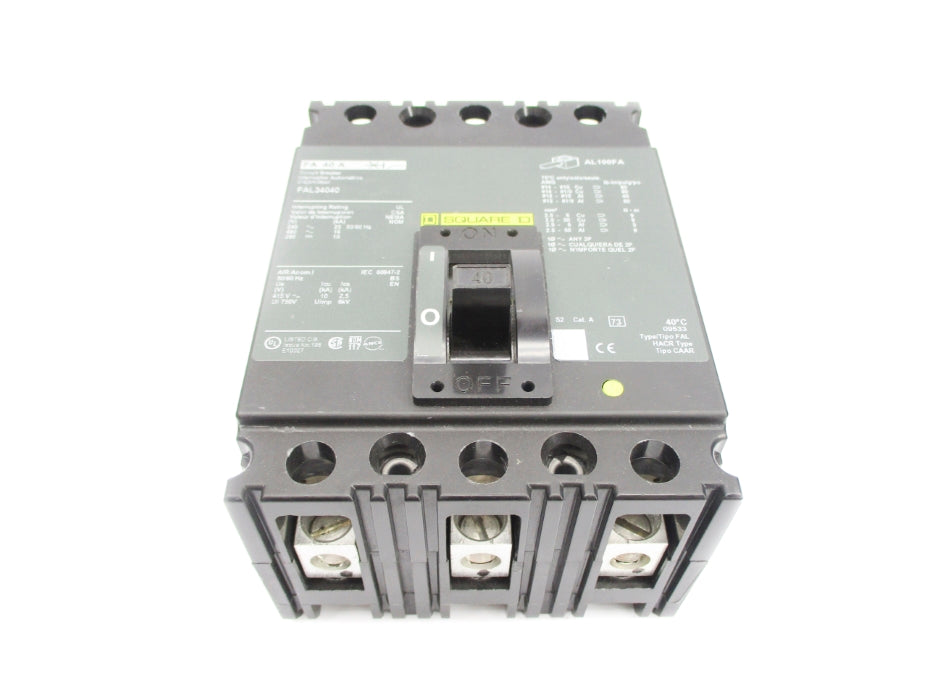 SQUARE D FAL34040 40A 240/480V NSNP