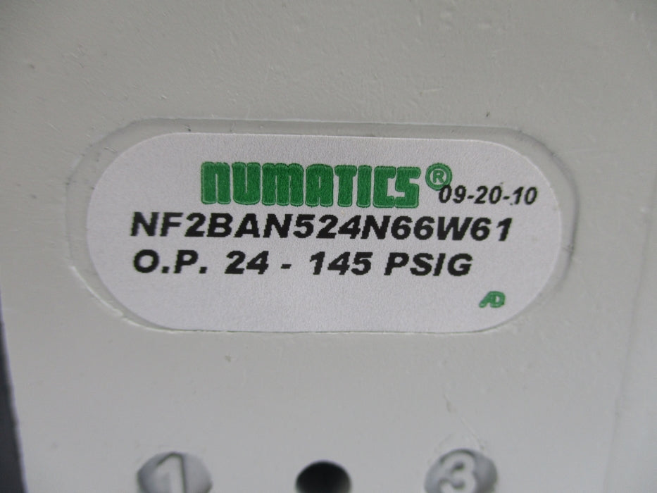 NUMATICS NF2BAN524N66W61 24-145PSIG 24V NSNP