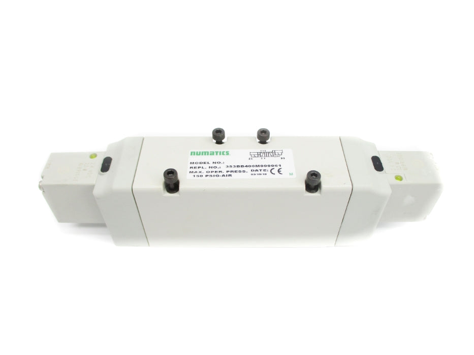 NUMATICS 353BB400M000061 150PSIG 24VDC (AS PICTURED) NSNP