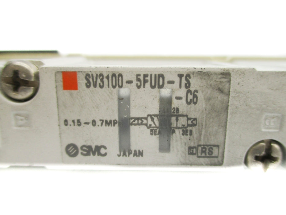SMC SV3100-5FUD-TS-C6 24VDC UNMP