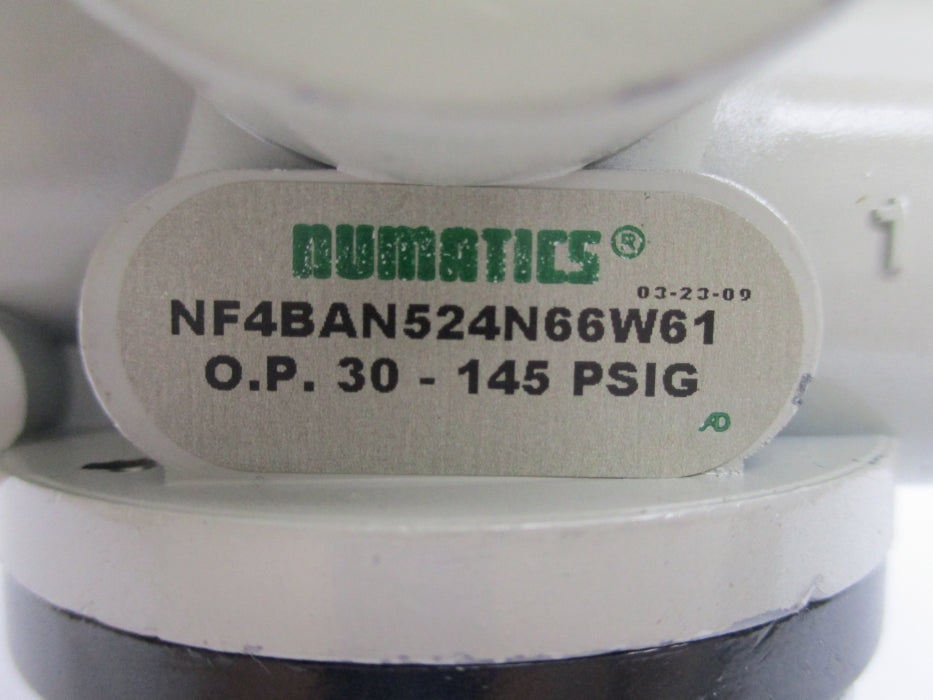 NUMATICS NF4BAN524N66W61 30-145PSI 24V UNMP