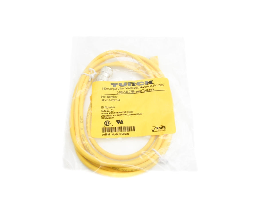 TURCK RK4T-2-PSW3M U2151-02 NSMP