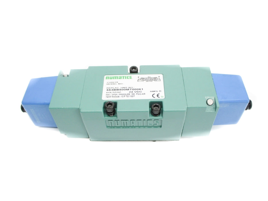 NUMATICS 554BB500MT00061 24VDC .20A 150PSI  NSNP