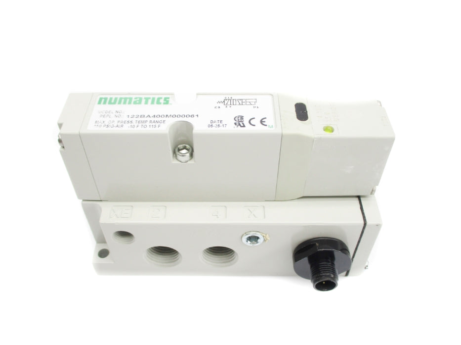 NUMATICS 122BA400M000061 150PSIG 24VDC (AS PICTURED1) NSNP