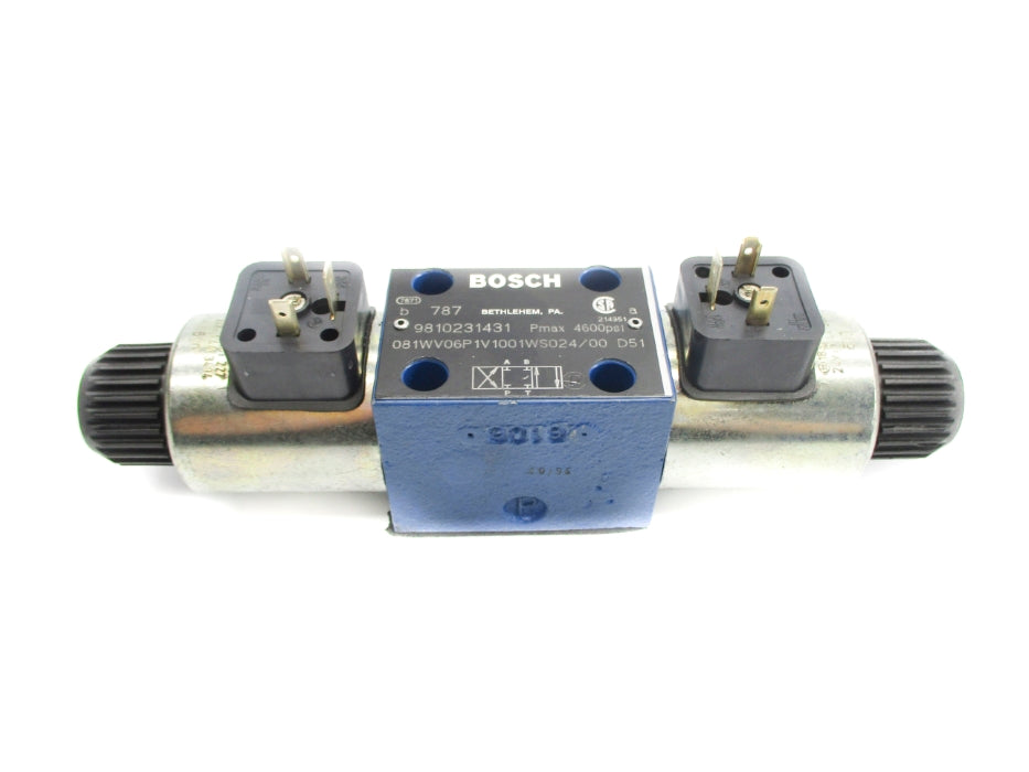 BOSCH 081WV06P1V1001WS024/00D51 9810231431 4600PSI 24V (AS PICTURED) NSNP