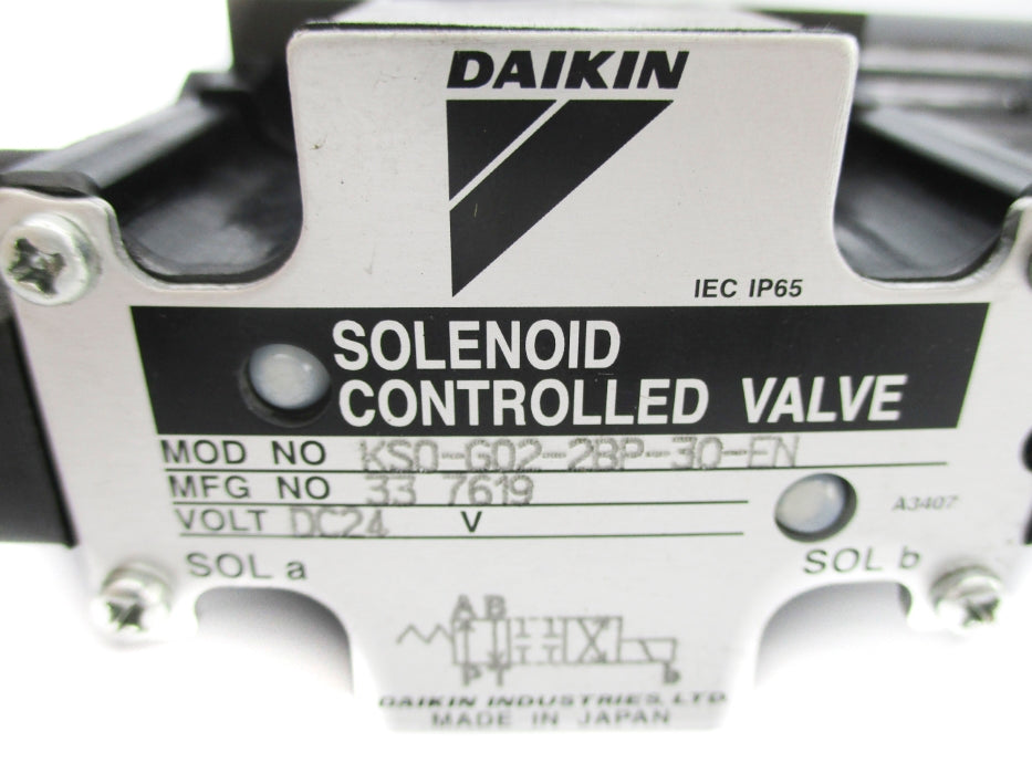 DAIKIN KS0-G02-2BP-30-EN 24VDC NSNP