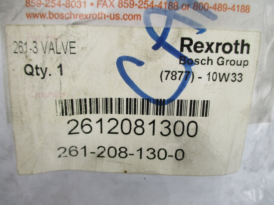 REXROTH 2612081300 24VDC NSMP