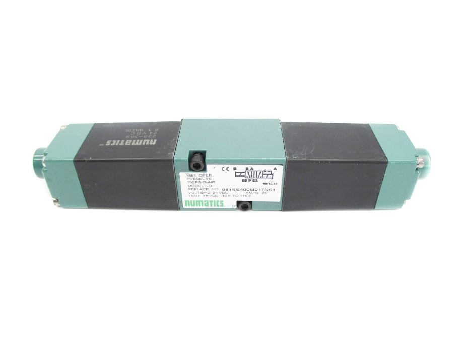 NUMATICS 081SS400M017N61 150PSIG 24VDC NSNP