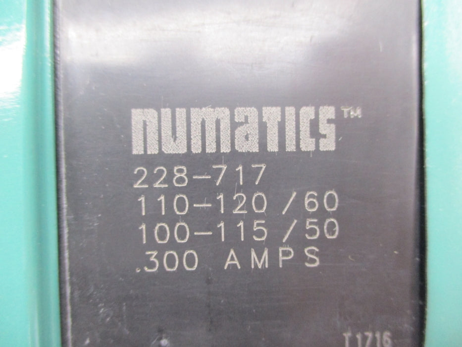 NUMATICS 554SS500K000030 150PSIG 110/120V NSNP