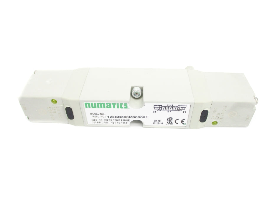 NUMATICS 122BB500M000061 150PSI 24VDC NSNP