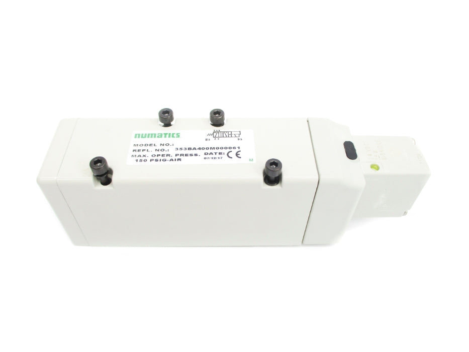 NUMATICS 353BA400M000061 150PSIG 24VDC NSNP