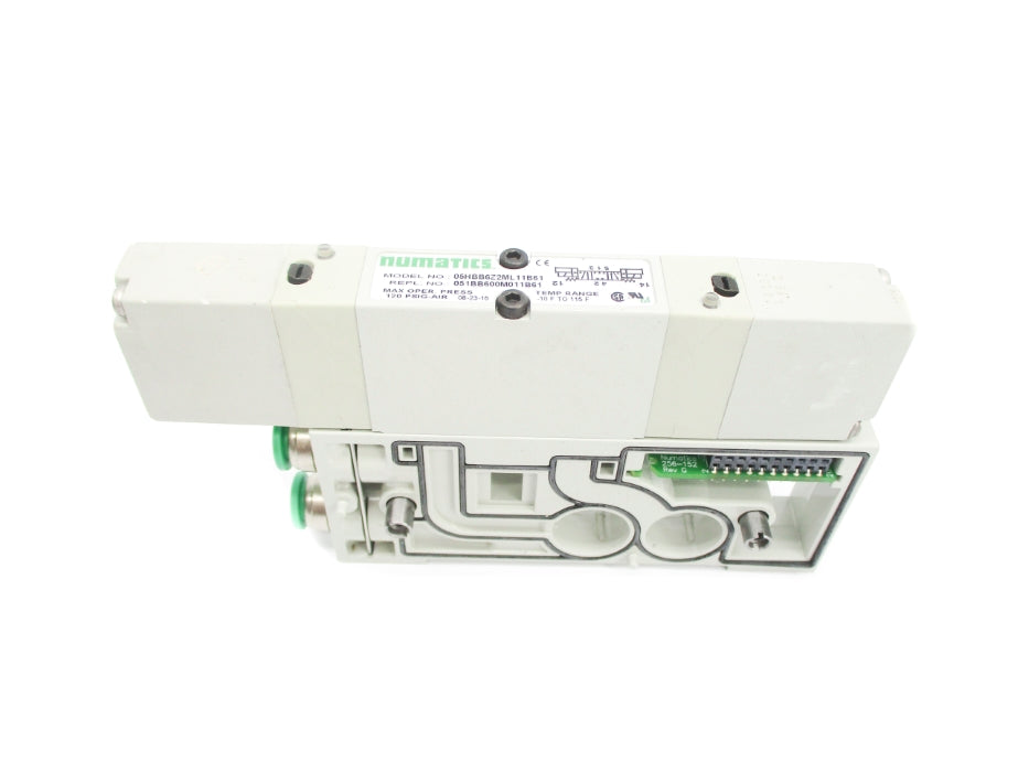 NUMATICS 051BB600M011B61 120PSIG 24VDC NSNP
