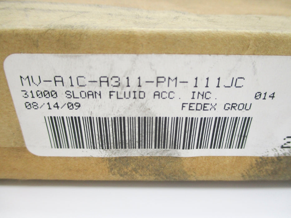 MAC MV-A1C-A311-PM-111JC 150PSI 110/120V NSMP