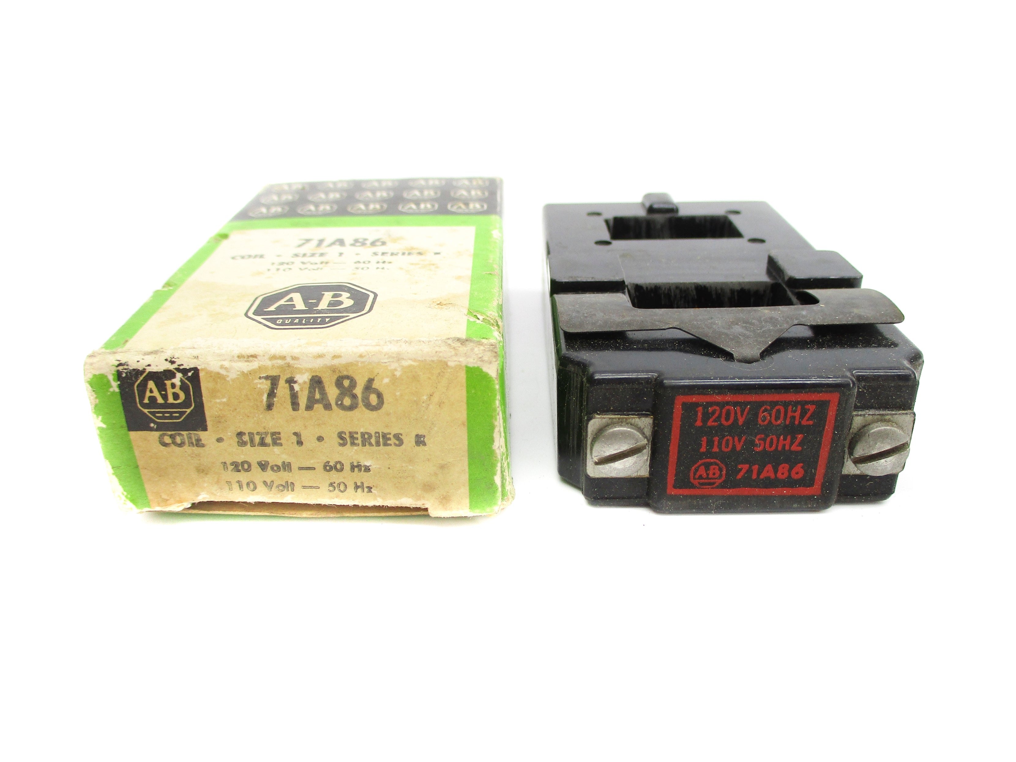 INDUSTRIAL SPARE PART 71A86 SER. K 110/120V (BK/GR) NSMP