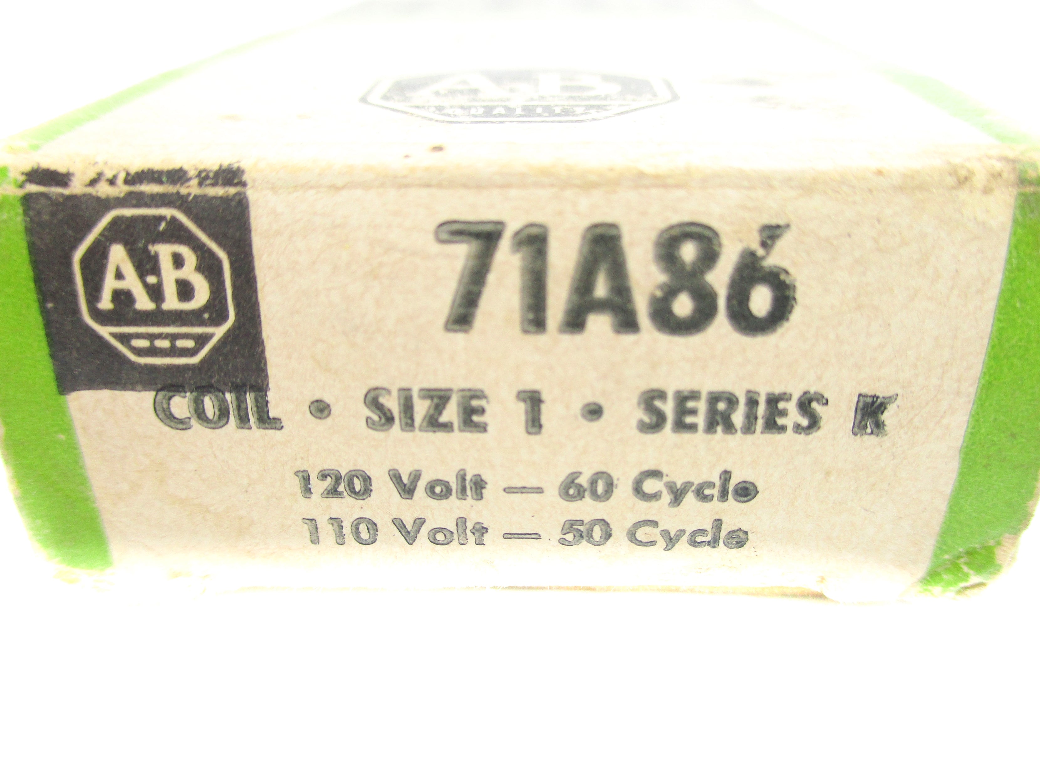 INDUSTRIAL SPARE PART 71A86 SER. K 110/120V (BK/GR) NSMP