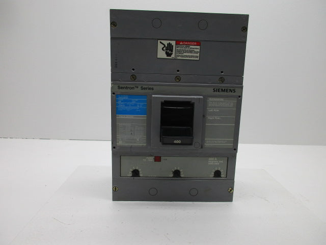 SIEMENS SENTRON CIRCUIT BREAKER JXD23B400 UNMP