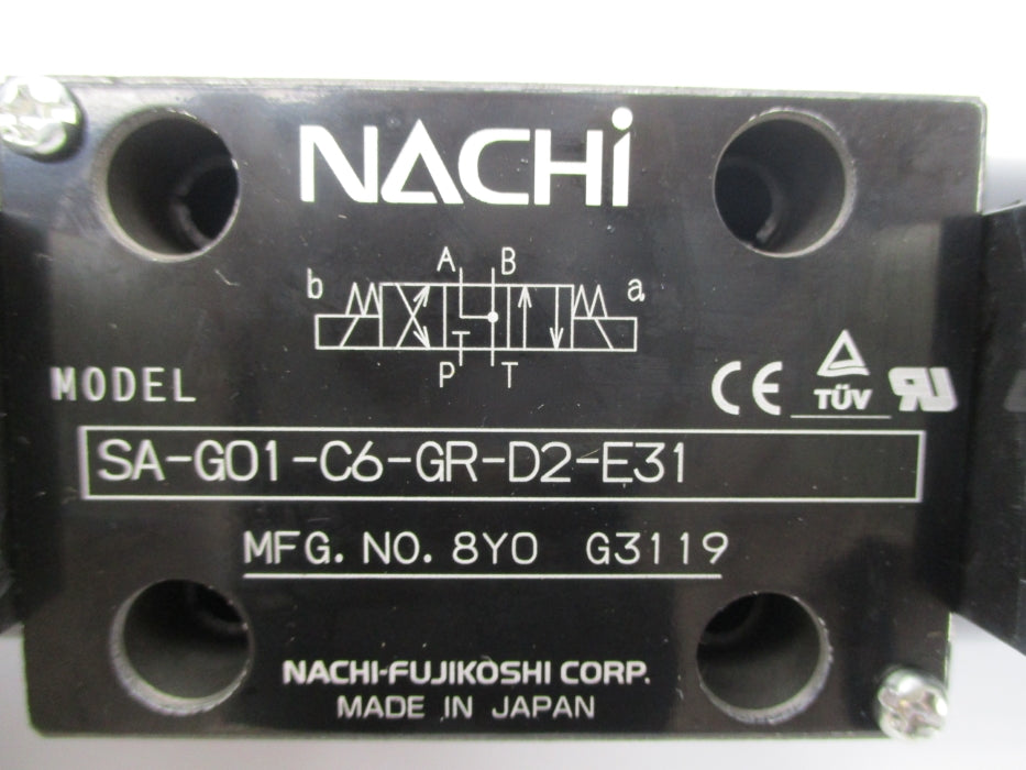 NACHI SA-G01-C6-GR-D2-E31 24VDC NSNP